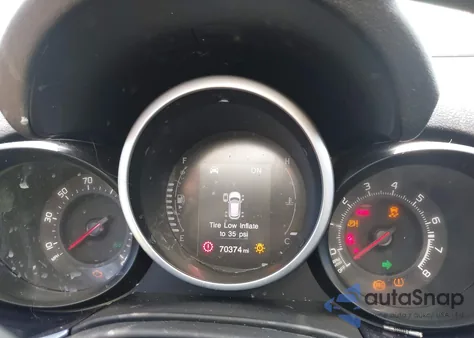 2017 Fiat 500X Pop Awd из США, поврежденный, VIN ZFBCFYAB8HP614455